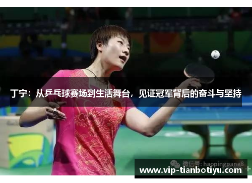 丁宁:从乒乓球赛场到生活舞台,见证冠军背后的奋斗与坚持 丁宁:从乒乓球赛场到生活舞台,见证冠军背后的奋斗与坚持