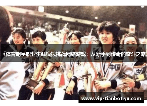 《体育明星职业生涯模拟挑战网络游戏：从新手到传奇的奋斗之路》