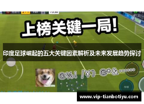 印度足球崛起的五大关键因素解析及未来发展趋势探讨
